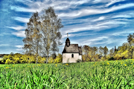 Die kleine Wendelinuskapelle in Niederhadamr ist eines meiner liebsten Fotomotive