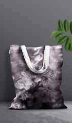 Shoppingtasche mit Kirschblütenzweig